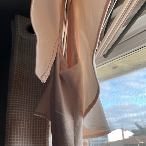 EUC Womens 10 Calvin Klein Midi Dress in pale pink, very beautiful - Picture 11 of 11